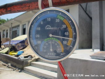 高溫 看我臺州精品蘭房大型水墻的降溫效果