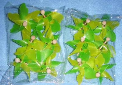 塑料玩具小風車 裝飾禮品與插枝的多元化選擇